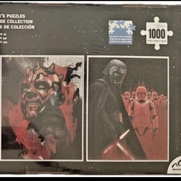 Star Wars 4-Pack 1000pc Collector's Puzzles - Iconic Villains - Picture 6 of 9